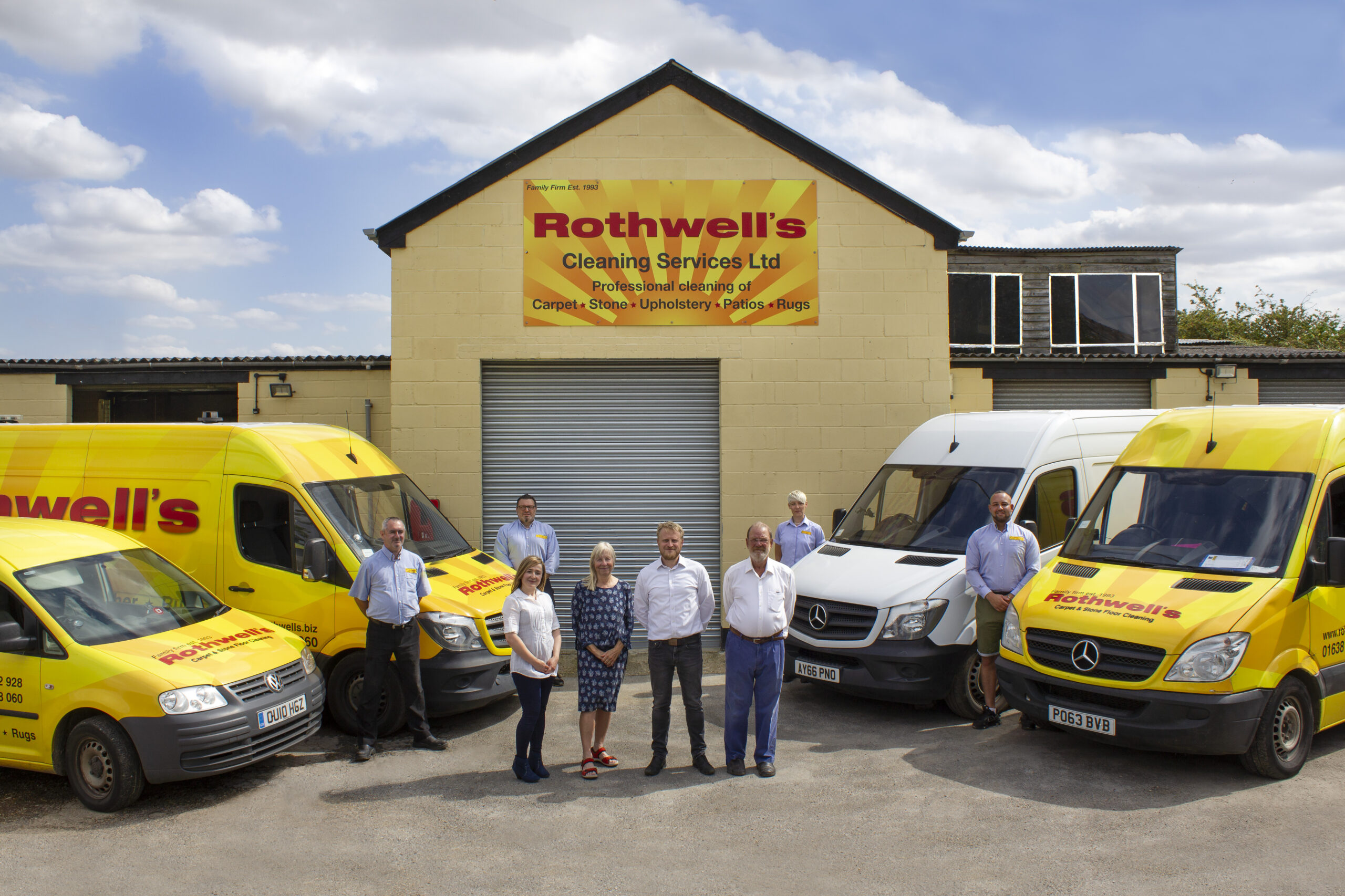 About The Team Rothwell's Cleaning Services